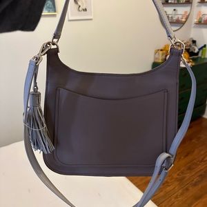 Grey Kate spade bag, leather